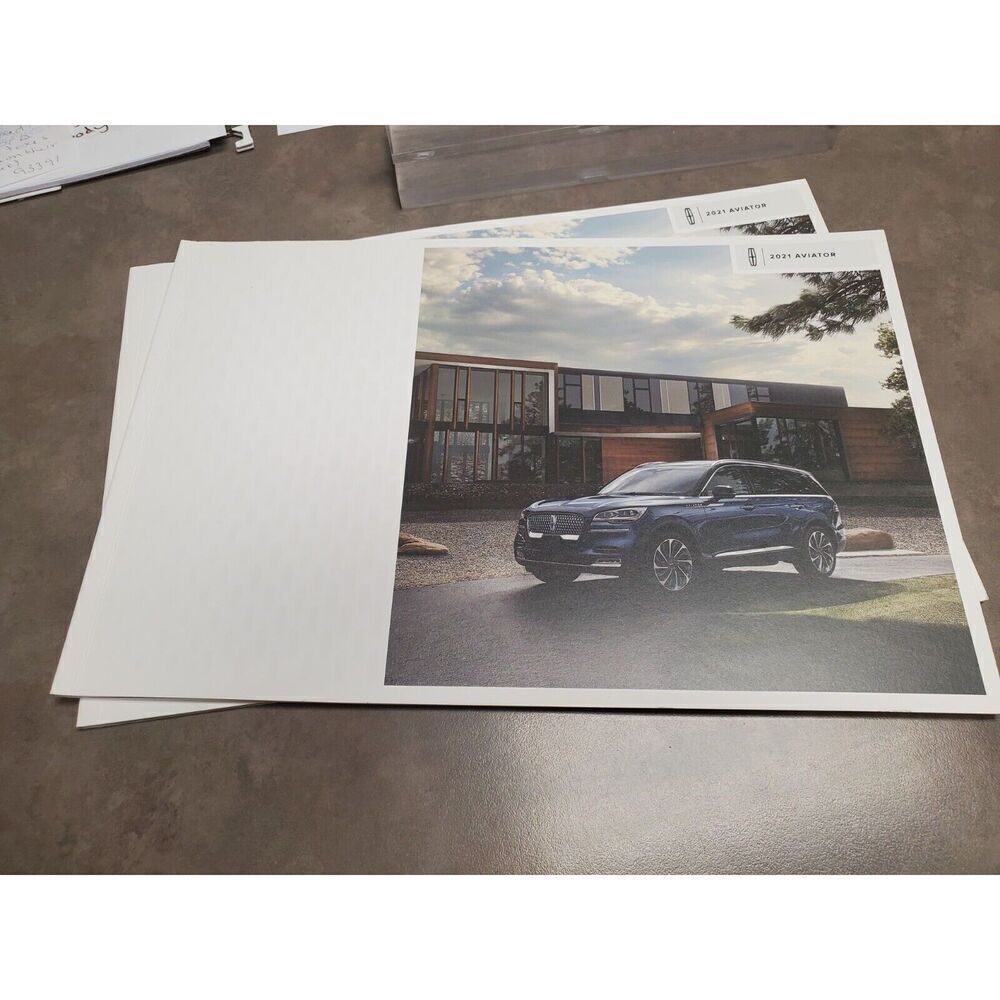 2021 Lincoln Aviator 20-page Original Car Sales Brochure Catalog